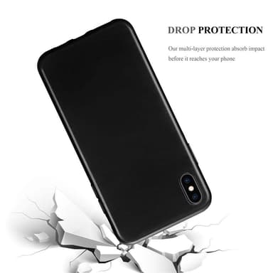 iPhone XS MAX Suojakuori Kotelo (Musta)