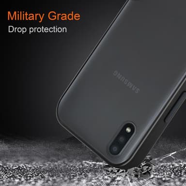 Samsung Galaxy A01 Suojakuori Kotelo (Läpinäkyvä)