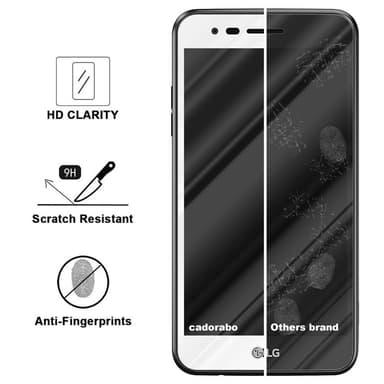 LG K4 2017 Suojakalvo Karkaistu lasi Näytönsuoja
