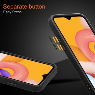 Samsung Galaxy A01 Suojakuori Kotelo (Läpinäkyvä)