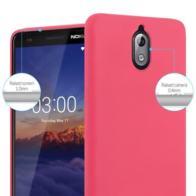 Suojakuori Nokia 3.1 Kotelo (Punainen)