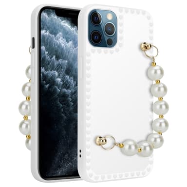 iPhone 12 PRO Suojakuori Kotelo (Valkoinen)