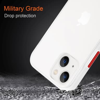 iPhone 14 PLUS Suojakuori Kotelo (Läpinäkyvä)