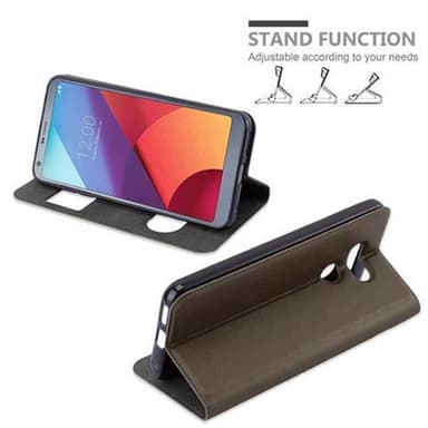 Lompakkokotelo LG G6 Case (Ruskea)