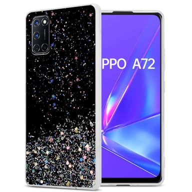 Oppo A72 Suojakuori Kotelo (Musta)