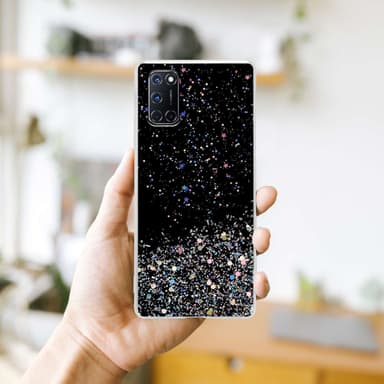 Oppo A72 Suojakuori Kotelo (Musta)