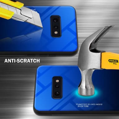 Suojakuori Samsung Galaxy S10e Kotelo (Musta)
