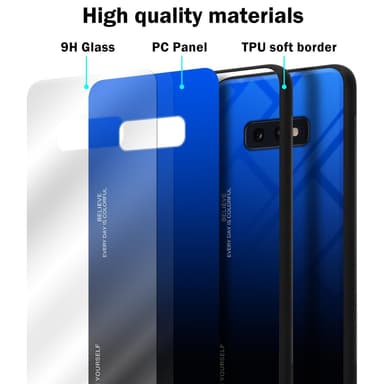 Suojakuori Samsung Galaxy S10e Kotelo (Musta)