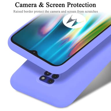 Motorola MOTO G9 PLAY Suojakuori Kotelo (Violetti)