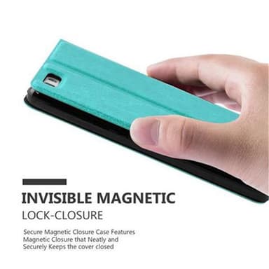 Lompakkokotelo Huawei P8 LITE 2015 Case (Turkoosi)