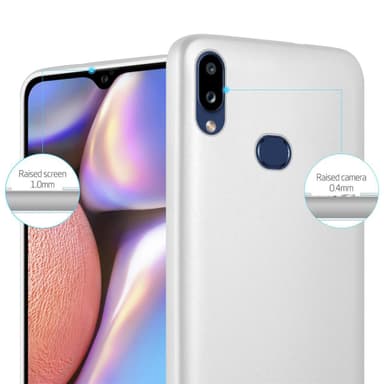 Samsung Galaxy A10s / M01s Suojakuori Kotelo (Hopea)