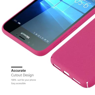 Nokia Lumia 950 Suojakuori Kotelo (Vaaleanpunainen)