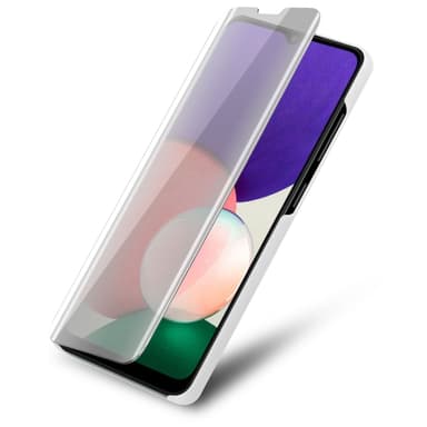 Suojakuori Samsung Galaxy A22 5G Lompakkokotelo (Hopea)