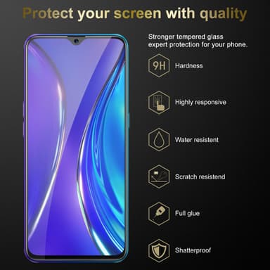 Realme X2 / XT / Oppo K5 Näytönsuoja Karkaistu lasi