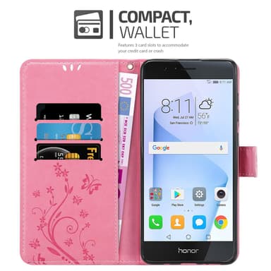 Honor 8 / 8 PREMIUM Suojakuori Lompakkokotelo