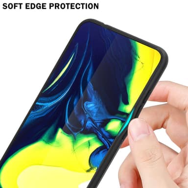 Suojakuori Samsung Galaxy A80 / A90 4G Kotelo (Musta)