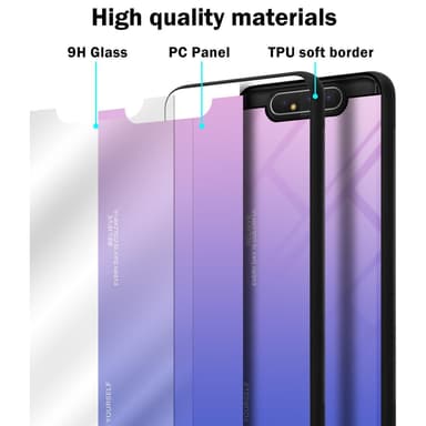 Suojakuori Samsung Galaxy A80 / A90 4G Kotelo (Musta)