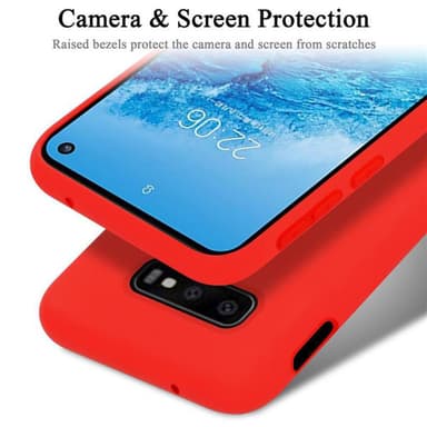 Samsung Galaxy S10e Suojakuori Kotelo (Punainen)