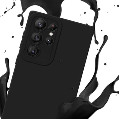 Samsung Galaxy S22 ULTRA Suojakuori Kotelo (Musta)