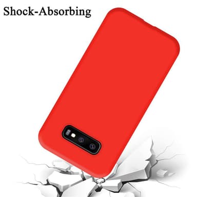Samsung Galaxy S10e Suojakuori Kotelo (Punainen)