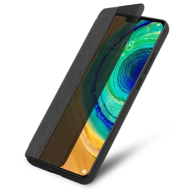 Huawei MATE 30 Suojakuori Lompakkokotelo (Musta)