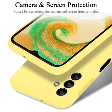 Samsung Galaxy A04s Suojakuori Kotelo (Keltainen)