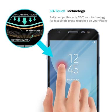 Samsung Galaxy J3 PRO Suojakalvo Karkaistu lasi