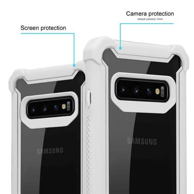 Samsung Galaxy S10 PLUS Suojakuori Kotelo (harmaa)