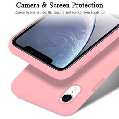 iPhone XR Suojakuori Kotelo Case (Vaaleanpunainen)