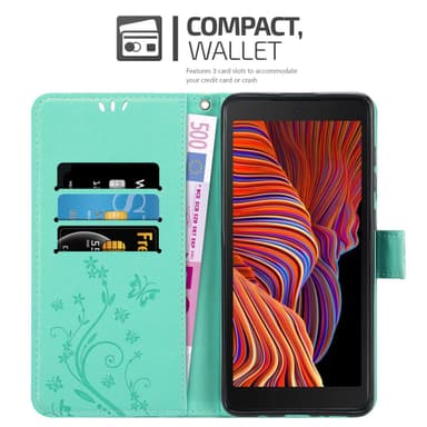 Samsung Galaxy XCover 5 Suojakuori Lompakkokotelo