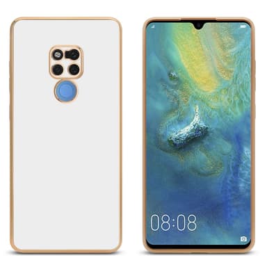 Huawei MATE 20 Suojakuori Case Cover (Valkoinen)