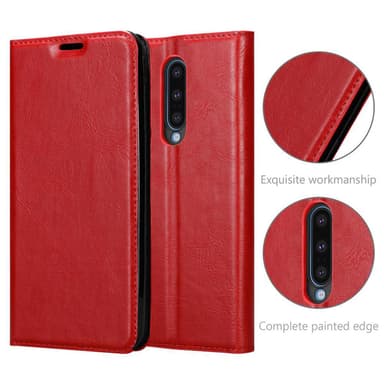 OnePlus 8 Suojakuori Lompakkokotelo (Punainen)
