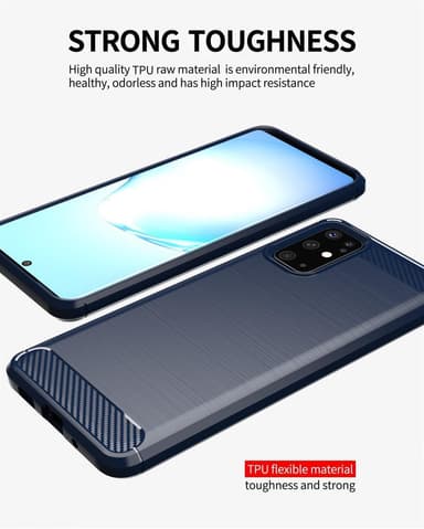 Suojakuori Samsung Galaxy S20 Kotelo (Sininen)