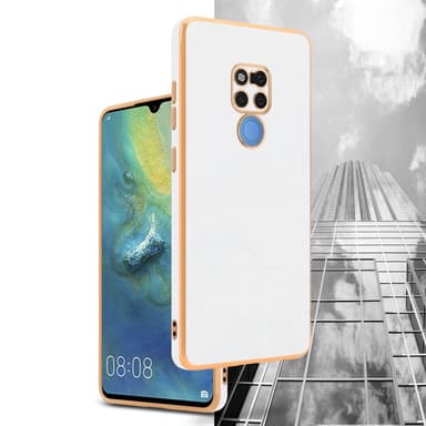 Huawei MATE 20 Suojakuori Case Cover (Valkoinen)