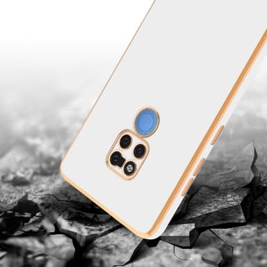 Huawei MATE 20 Suojakuori Case Cover (Valkoinen)
