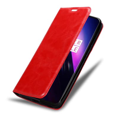 OnePlus 8 Suojakuori Lompakkokotelo (Punainen)