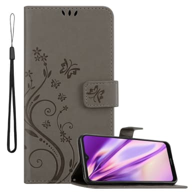 Nokia G50 5G Suojakuori Lompakkokotelo (harmaa)