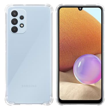 Samsung Galaxy A32 4G Suojakuori Kotelo (Läpinäkyvä)