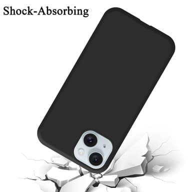 iPhone 15 PLUS Suojakuori Kotelo Case (Musta)