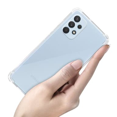 Samsung Galaxy A32 4G Suojakuori Kotelo (Läpinäkyvä)