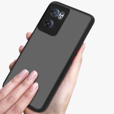 OnePlus Nord CE 2 5G Suojakuori Kotelo (Musta)