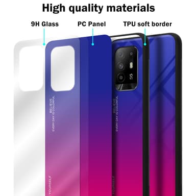 Suojakuori Oppo A94 5G Kotelo (Musta)