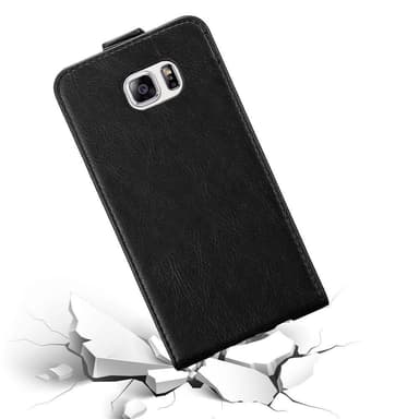 Samsung Galaxy NOTE 5 Suojakuori Lompakkokotelo (Musta)