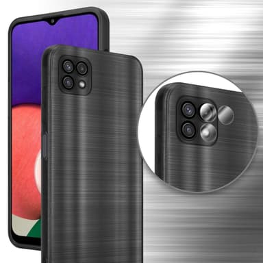 Suojakuori Samsung Galaxy A22 5G Kotelo (Musta)