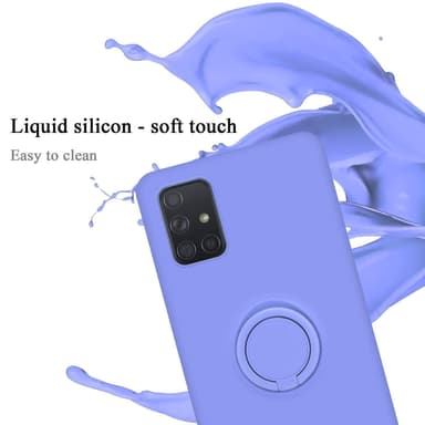 Samsung Galaxy A71 4G Suojakuori Kotelo (Violetti)