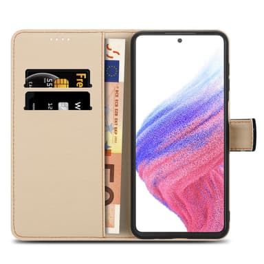 Samsung Galaxy A53 5G Suojakuori Lompakkokotelo (Musta)