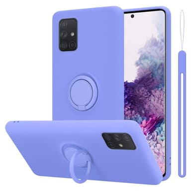 Samsung Galaxy A71 4G Suojakuori Kotelo (Violetti)
