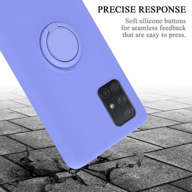 Samsung Galaxy A71 4G Suojakuori Kotelo (Violetti)