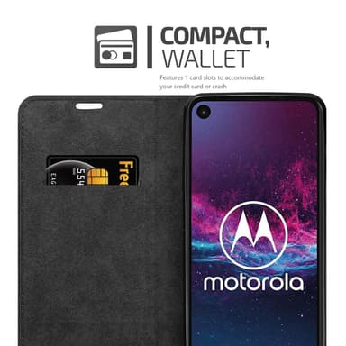 Motorola ONE ACTION Suojakuori Lompakkokotelo