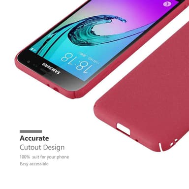 Samsung Galaxy J3 2017 Suojakuori Kotelo (Punainen)